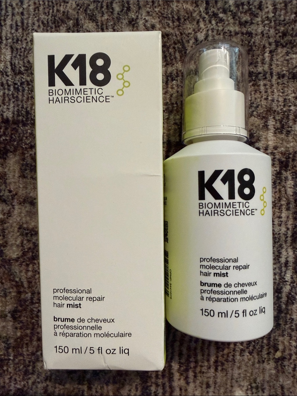 K18 professional molecular repair hair mist 5fl oz